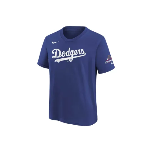 nike T-рубашка Clayton Kershaw королевский синий для подростков
