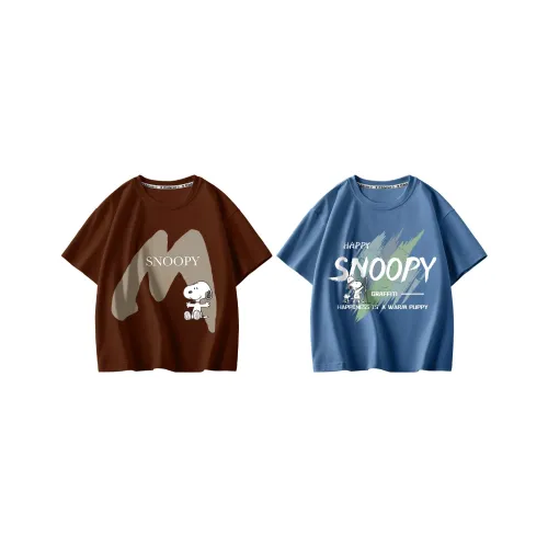 Снупи T-рубашка 2 упаковки для детей от 3 до 7 лет