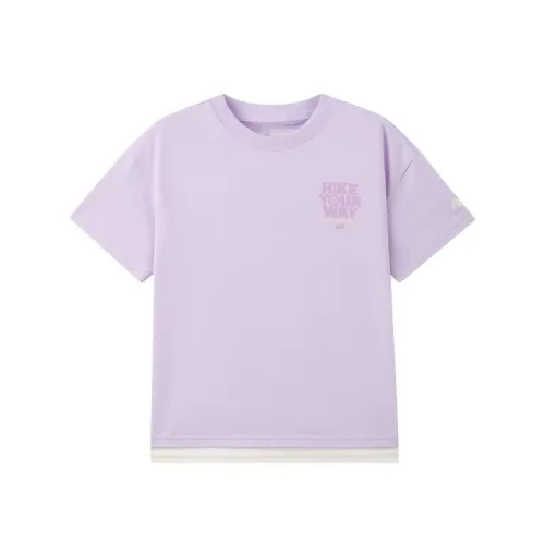 New Balance NB T-рубашка фиолетовая для детей 3-7 лет