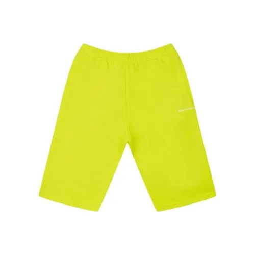 Balenciaga Kids Шорты Обычный крой Детский Желтый