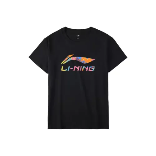 LINING YOUNG Sports Fashion Collection Футболка Черная