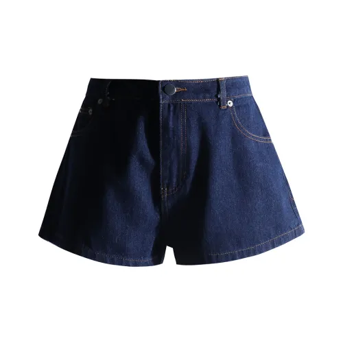 Розовые джинсовые шорты женские индиго оригинальный