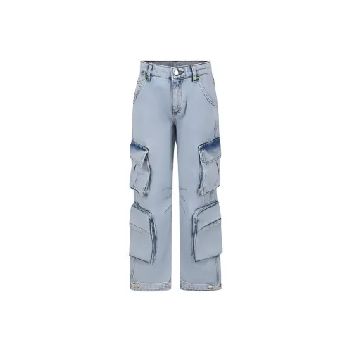 Барроу Детская одежда SS24 Джинсы Малыш Синий