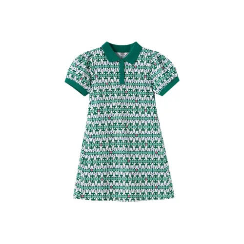 Annil Теннис Flower Школьный возраст Платья