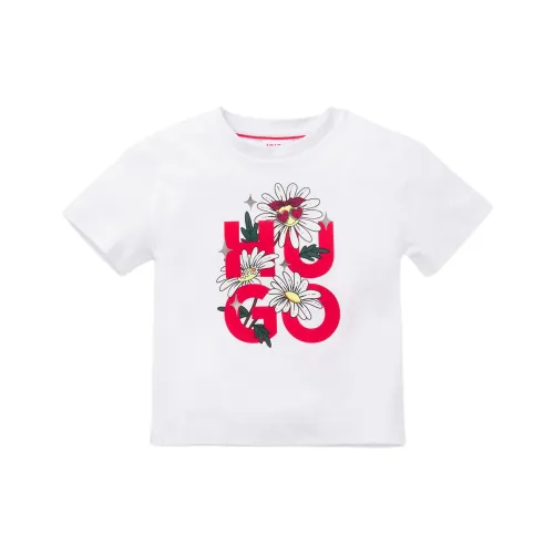HUGO BOSS Белая Kids T-рубашка