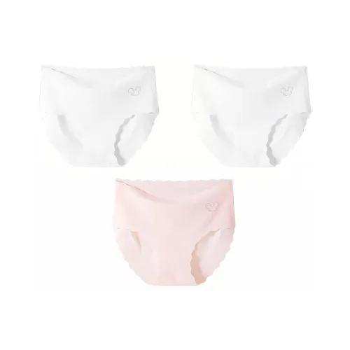 OVE 3 пары зубных щеток Белый+Белый+Светло-розовый Kids трусы