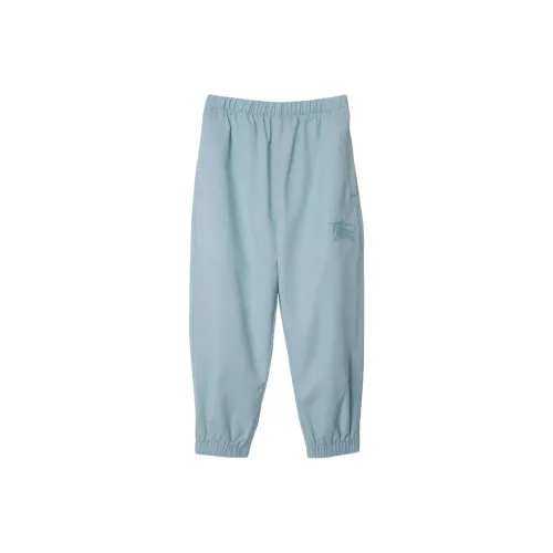 Детские Burberry Вязаные Тренировочные Штаны SS24 Холодный Синий