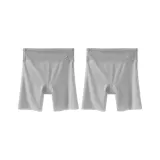 [Нет нижнего белья необходимо · 7A антибактериальный ластовица] Серый + Серый [Ледяной шелк · Тройной слой]