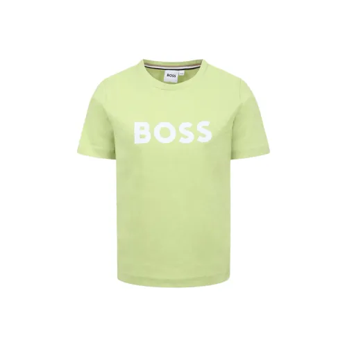 Hugo Boss Зеленая Детская Рубашка
