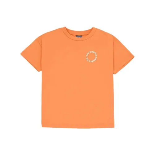New Balance Graphic T-Shirt Orange Baby