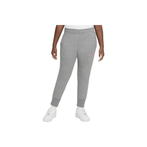Детские Nike Вязаные Тренировочные Штаны Угольно-Серого Цвета