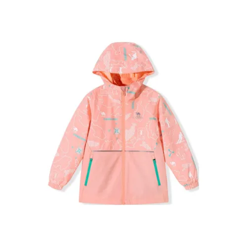 CAMEL Ветровка Кораллово-розовая Подростки