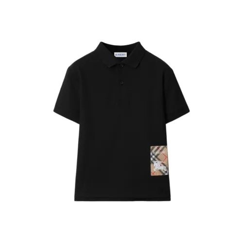 Burberry Черные Детские Рубашки