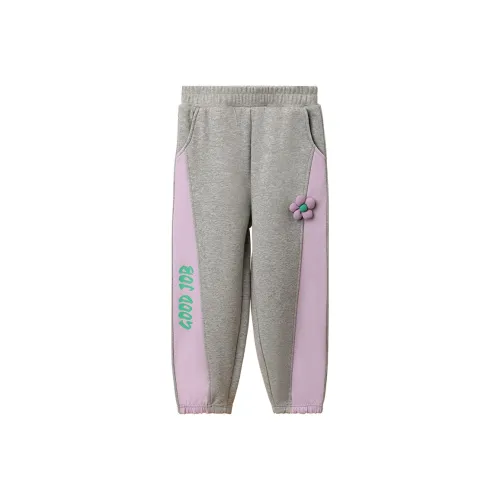 Вязаные тренировочные брюки Red Bean серого цвета для подростков