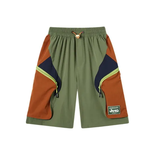 JEEP Шорты Подростки Армейский зеленый