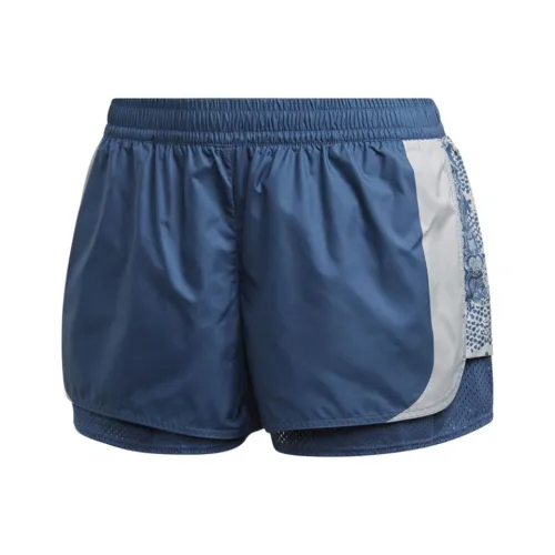 Adidas Спортивные шорты Женские Синие Белые