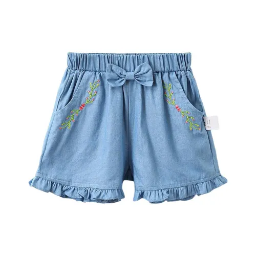 Kemi Bear Шорты Дошкольные Джинсовый Синий