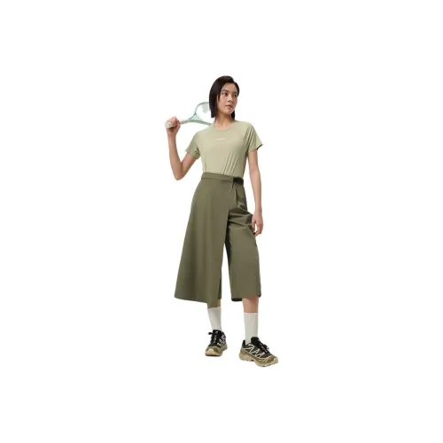 OUTDOOR PRODUCTS Повседневная длинная юбка женские ванильно-зеленый