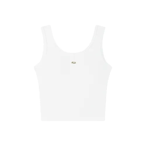 FILA MILANO Italy Version Luxury Style Sports Collection Lifestyle Спортивные жилеты Женские Облачный белый