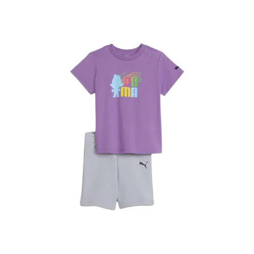 PUMA x TROLLS Костюм для малышей и детей дошкольного возраста фиолетовый и серый