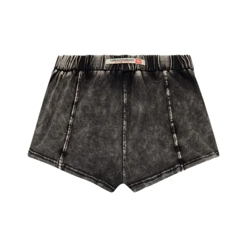 DIESEL Джинсовые шорты Женские Серые