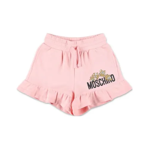 MOSCHINO Kids Шорты Детские Светло-Розовые