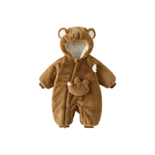 XiaoJinBu Комбинезон Темно-коричневый для младенцев и малышей