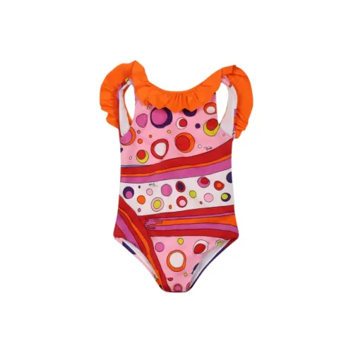 EMILIO PUCCI Комбинезон SS25 Оранжевый Для малышей и детей дошкольного возраста