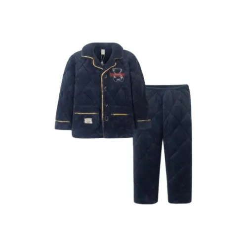 Purr Cow Пижама Комплект Темно-синий Малыш