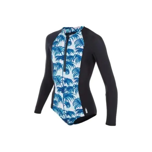 DECATHLON OLAIAN Купальник для детей Светло-розовый Черный Подростки