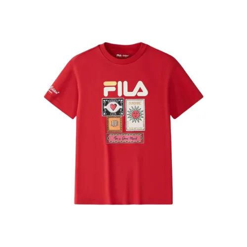 FILA KIDS x Cath Kidston T-Shirt Легенда Красный Детский