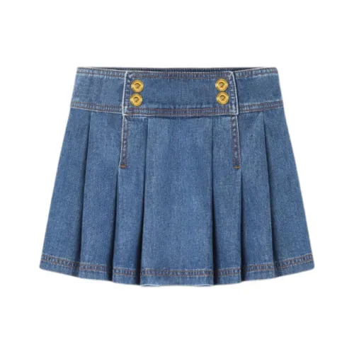 VERSACE Синие Kids Юбки