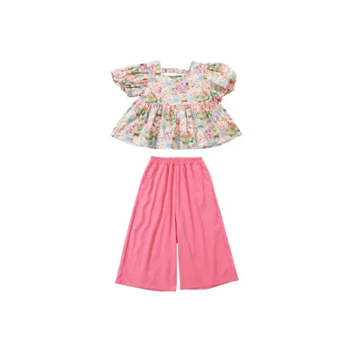 TONYBEAR Повседневная Спортивная Одежда Розовая Детская