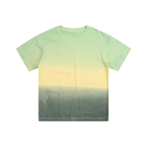 Pure and Good T-Shirt Зеленый Градиентный Дети Возраст 3-7 лет