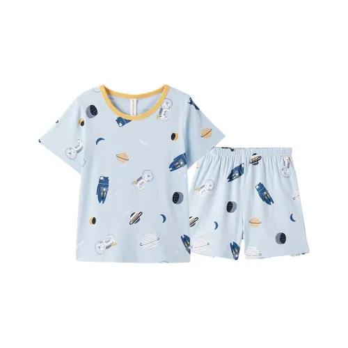 FENTENG Пижамный комплект для детей ледяной синий