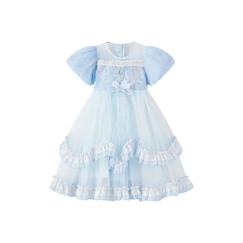 Disney Платье Frozen Collection Синий для детей 3-7 лет