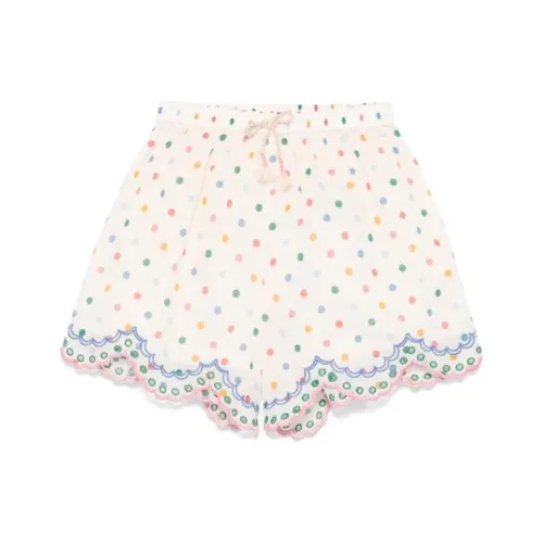 Zimmermann SS25 Шорты Детские Светлый Бежевый