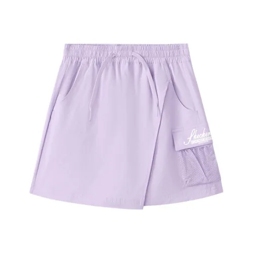 Skechers Kids Шорты Подростки Светлый Снег Синий 00EW