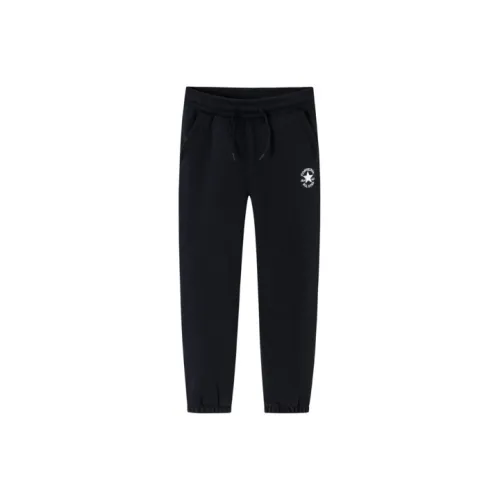 Конверс Глубокий черный Детские тренировочные брюки