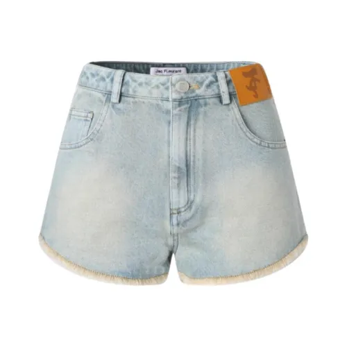 JAC FLEURANT Джинсовые шорты Женские Blue
