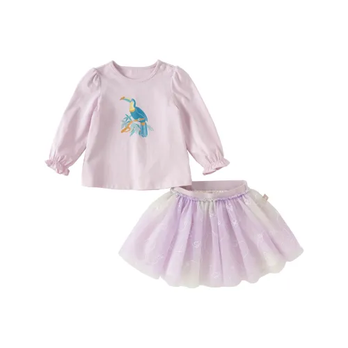 DAVE&BELLA Светло-фиолетовый Kids Комплекты с юбкой