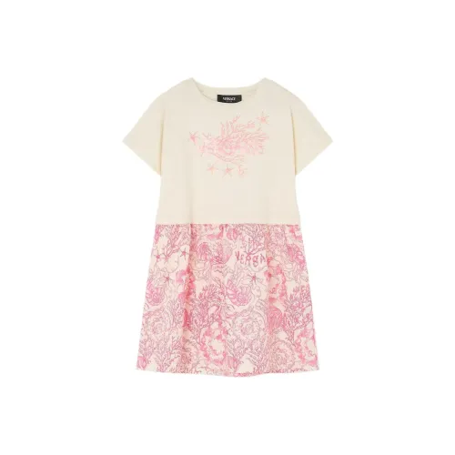 VERSACE Платье Barocco Белый Детский