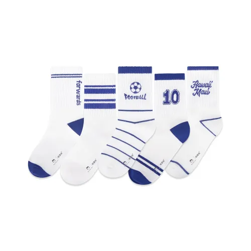 H YXIANG Носки 5 пар Футбол Подростки