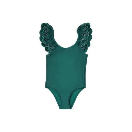 Zimmermann SS24 Детский купальник зеленый для малышей