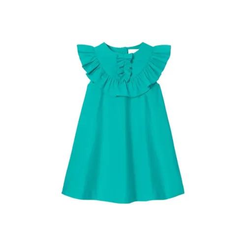 JACADI Платье Изумрудно-зеленый Детское для детей 3-7 лет