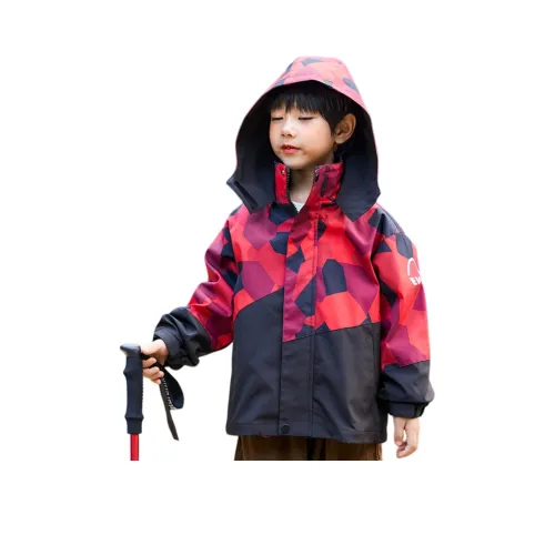 Aisina Ветровка Красная для детей 3-7 лет