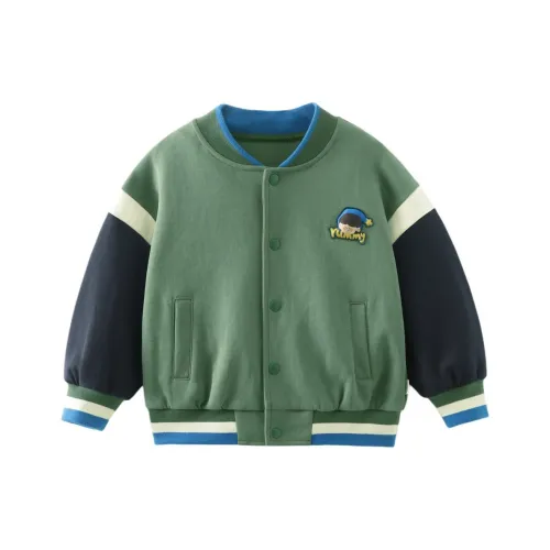 CICIIBEAR FW24 Бейсбольная куртка поход зеленый для детей 3-7 лет