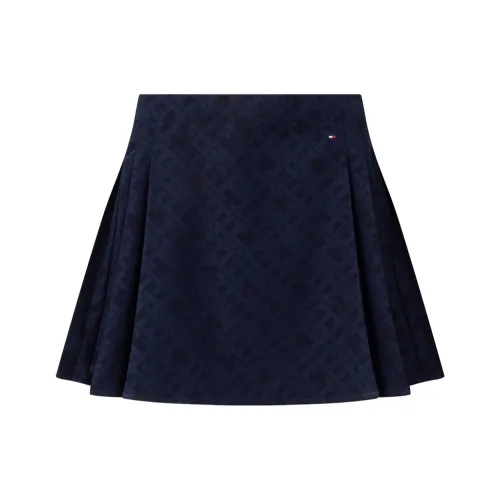 Юбка Tommy Hilfiger темно-синяя для девочек