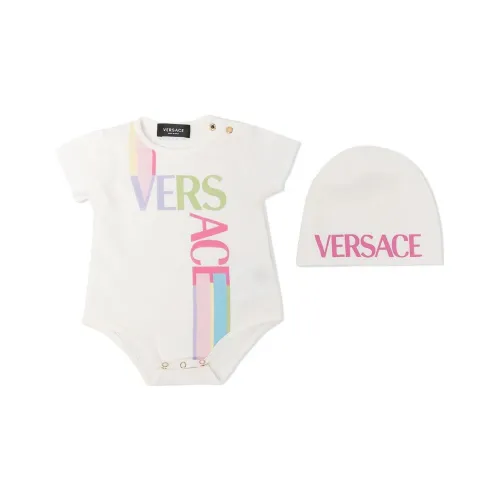 VERSACE Детская одежда Белый Детский Комбинезон / Ползунки