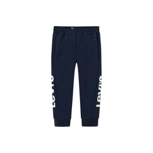Дети 3-7 лет Levi's Вязаные Спортивные Штаны SS25 Формальная Одежда Синий
